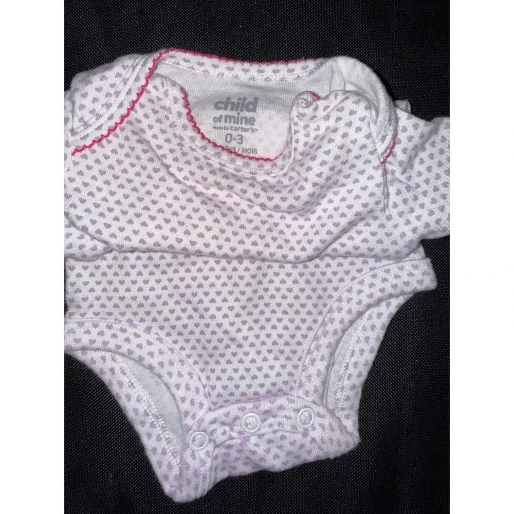 Baby Girl Clothes Bundle 0-3M Old Navy Gerber Childrens Place Sleeper Bodysuits
